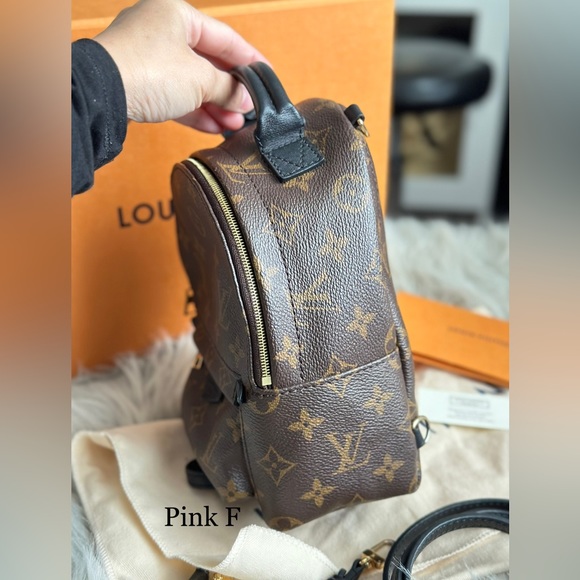 Loui Vuitton Monogram palm spring backpack mini Authentic - Picture 8 of 14